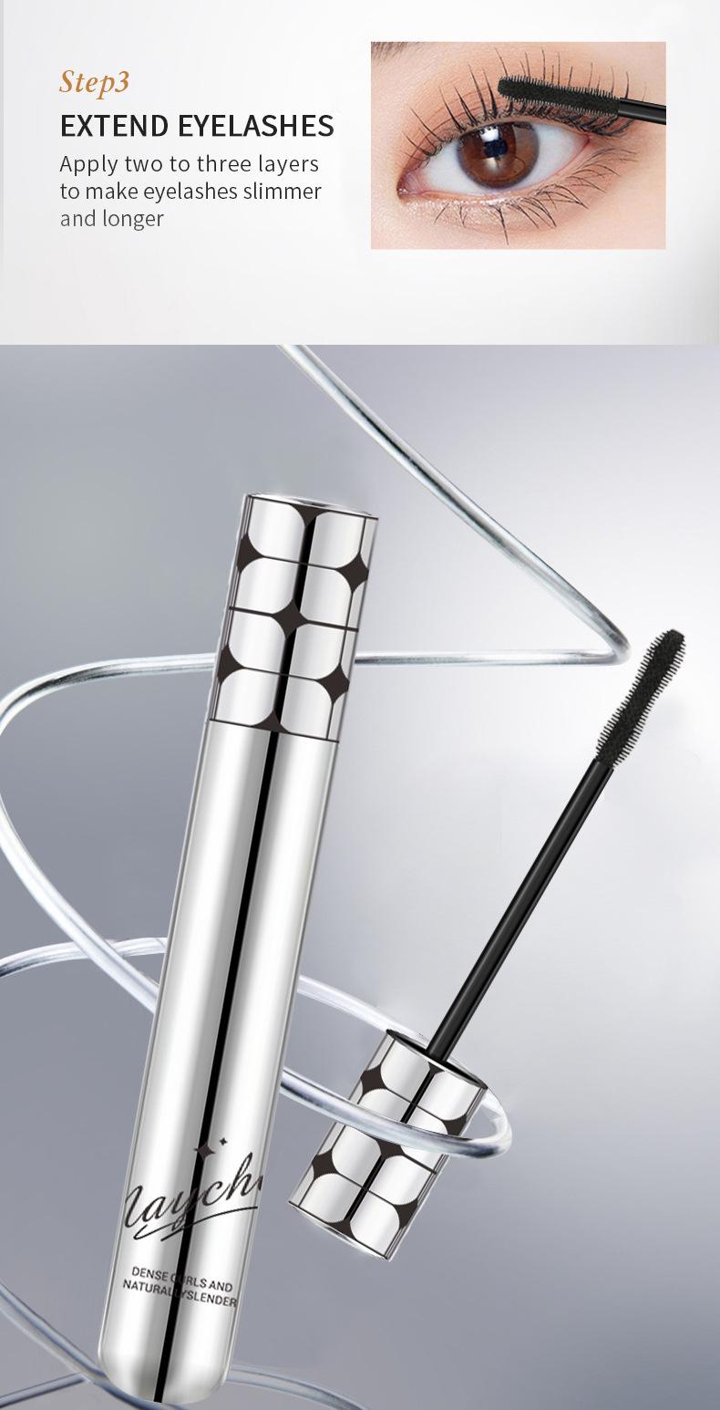 MAYCHEER Zero Gravity Feather-Light Mascara, Lengthening, Curling, Natural, Non-Smudging, Long-Lasting, Waterproof, Setting, for Women