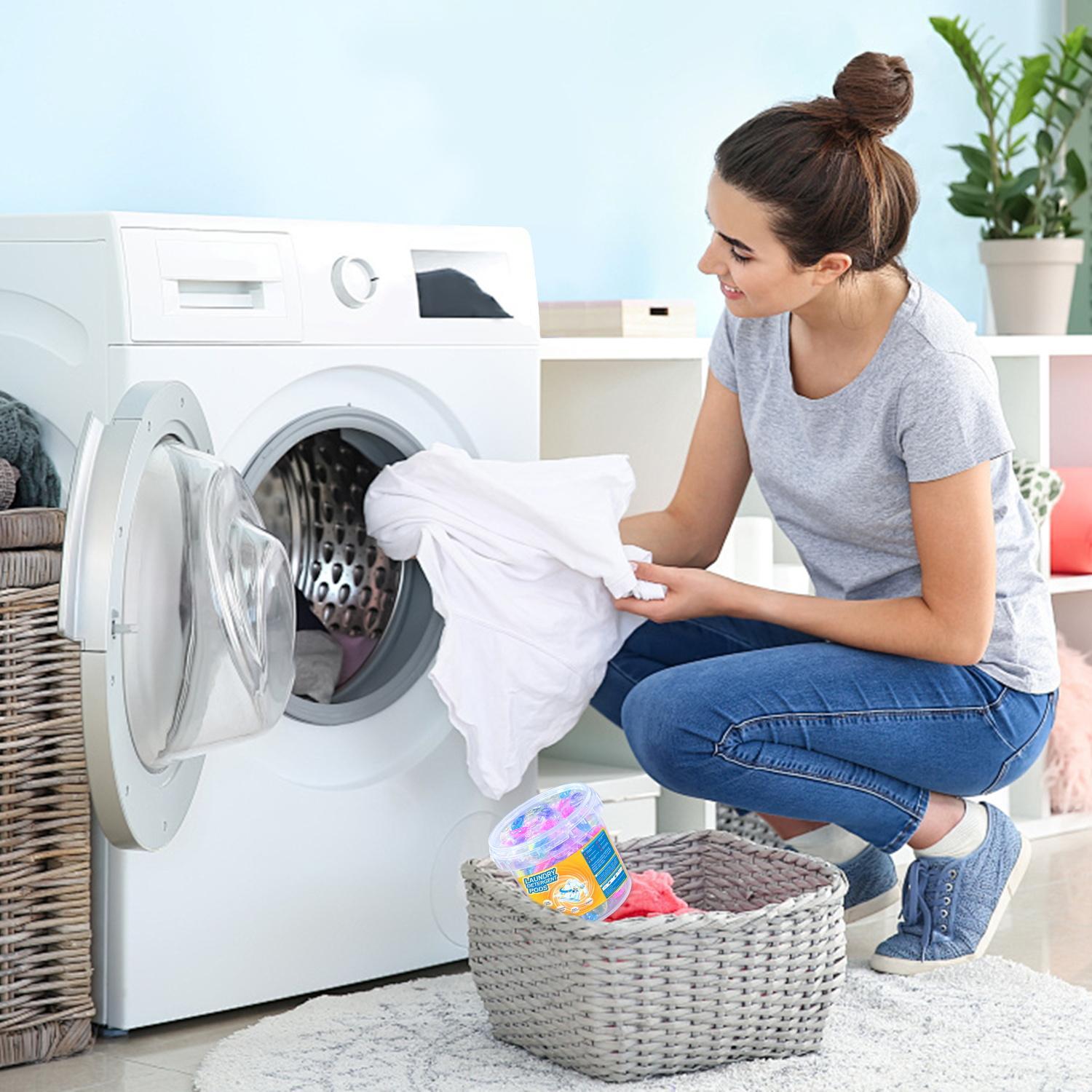 Laundry Beads, 50pcs/box Long Lasting Fragrance Laundry Beads, Deep Cleaning & Deodorizing Laundry Detergent Beads, Laundry Tools & Accessories, Laundry Products