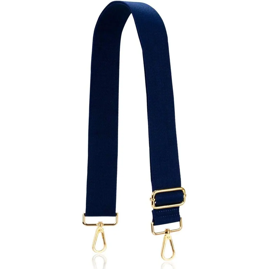 Adjustable Bag Strap - Modern Soft Fabric Replacement Crossbody Purse Strap, 80-145cm Length, Sturdy Metal Snap Hooks, Adjustable Strap