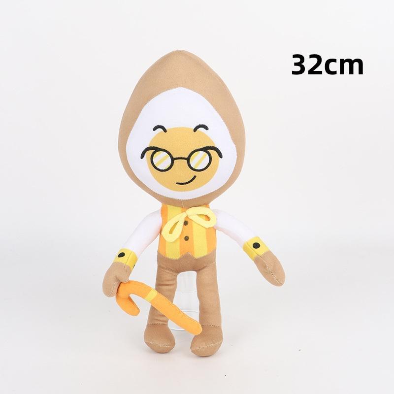 Dandy's World Game Role Pebble Dog Plush Toy Kawaii Cartoon Star-Time Pebble Pretty Present Coal Stuffed Pillow Toy Kids Gifts