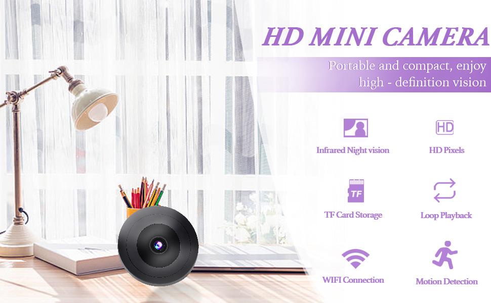 Hidden Camera with Audio/Video Mini Small Spy Cameras for Home Indoor Use Cam Night Vision and Motion Detection Baby Monitor Wireless Outdoor Nanny espias ocultas 360° WiFi Security Secret 2 clock wifi micro bedroom pequeñas surveillance Hidden Camera with Audio/Video Mini Small Spy Cameras for Home Indoor Use Cam Night Vision and Motion Detection Baby Monitor Wireless Outdoor Nanny espias ocultas 360° WiFi Security Secret 2 clock wifi micro bedroom pequeñas surveillance