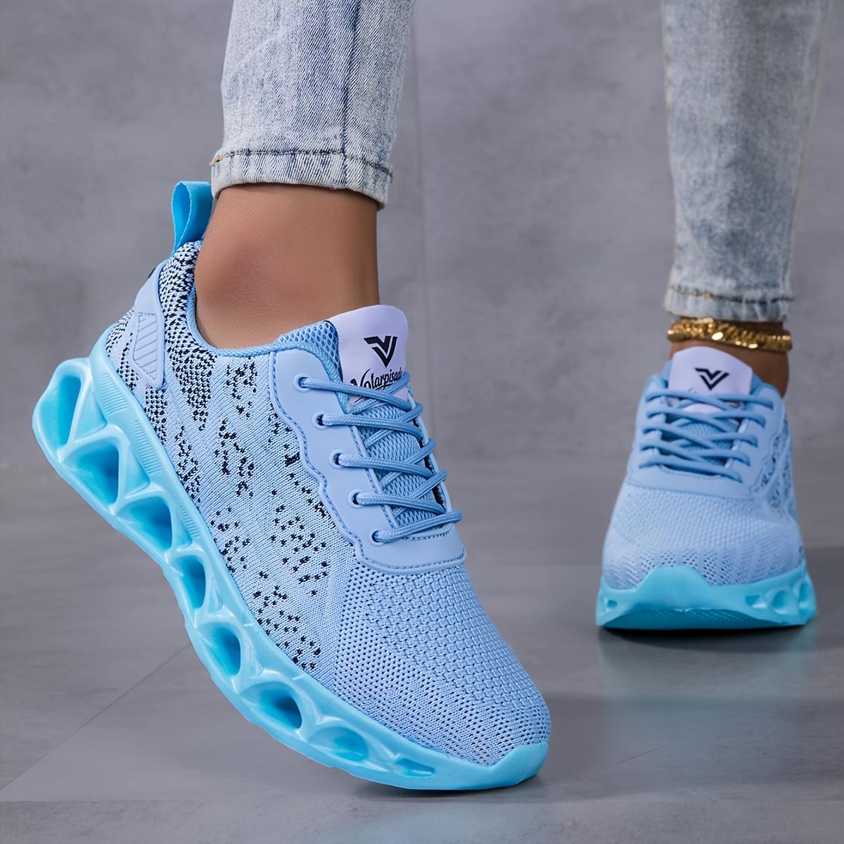 Hollow-out thick sole women's running shoes casual shoes, women's sneakers fashionable walking shoes, comfortable ankle sock shoes slip-on running shoes, non-slip breathabletennis shoes, air cushion shock absorption gym workout sneakers.
