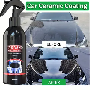 Ultimate Nano Ceramic Coating Agent Spray - Ultimate Car Paint Protection & Hydrophobic Glass Treatment, Ceramic Coating for Cars, Waterproof