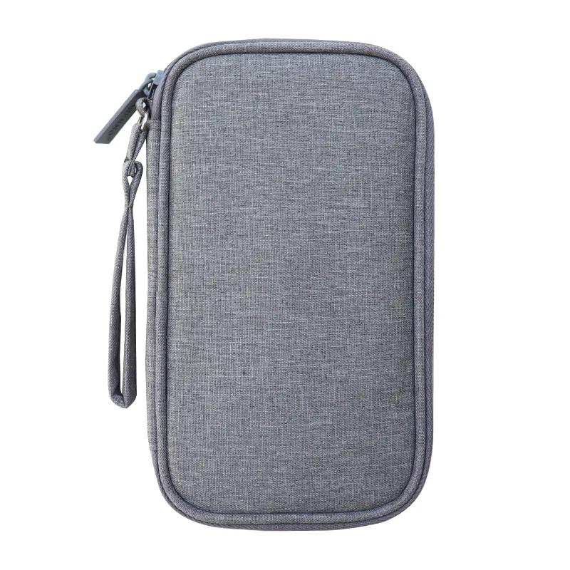 Travel Portable Handbag Mini USB Data Flash Drive Earphone Cable Case Digital Storge Bag U Disk Case Memory Card Organizer Bags