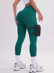 Summer New Yoga Pants, Seamless High Waist, Peach Butt Lift, Bare Feel, Outdoor Sporty, All Seasons, Tight Fit, Unlined