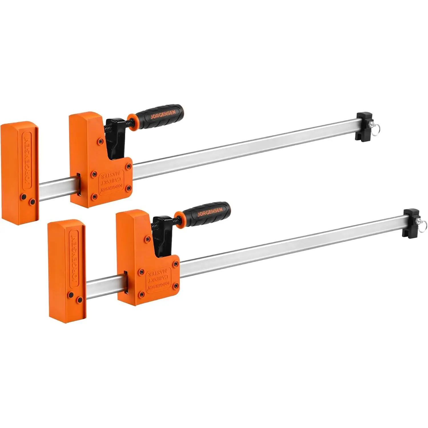 24-inch Bar Clamps, 90 °   Parallel Jaw Bar Clamp Set, 2-pack