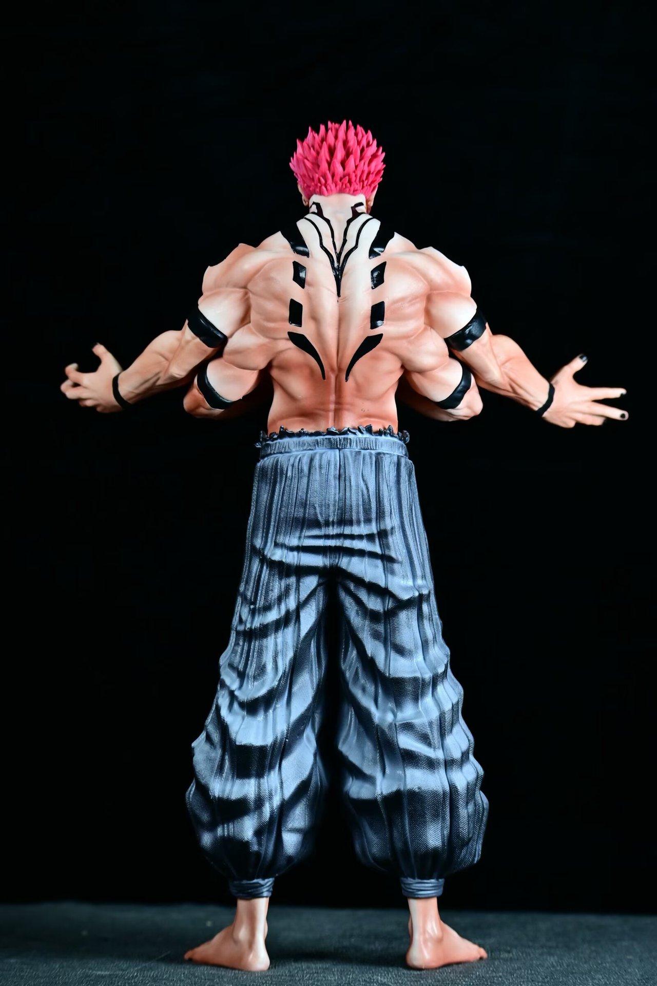 31cm Jujutsu Kaisen Ryomen Sukuna Anime Gk Statue Figure Model Doll Desk Decor Ornament Collectible Gift For Anime Fans