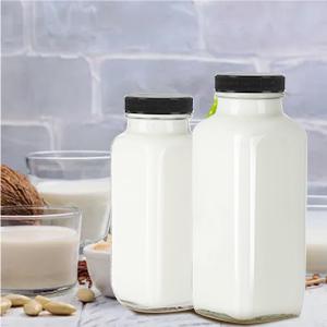 8 oz Glass Juice Bottles with Lids 12 Pack,Reusable Glass Drink Bottles,250ml Water Drinking Jars for Milk,Juicing,Kombucha,Ginger,Beverage Glassware,Juice Drinking Jars