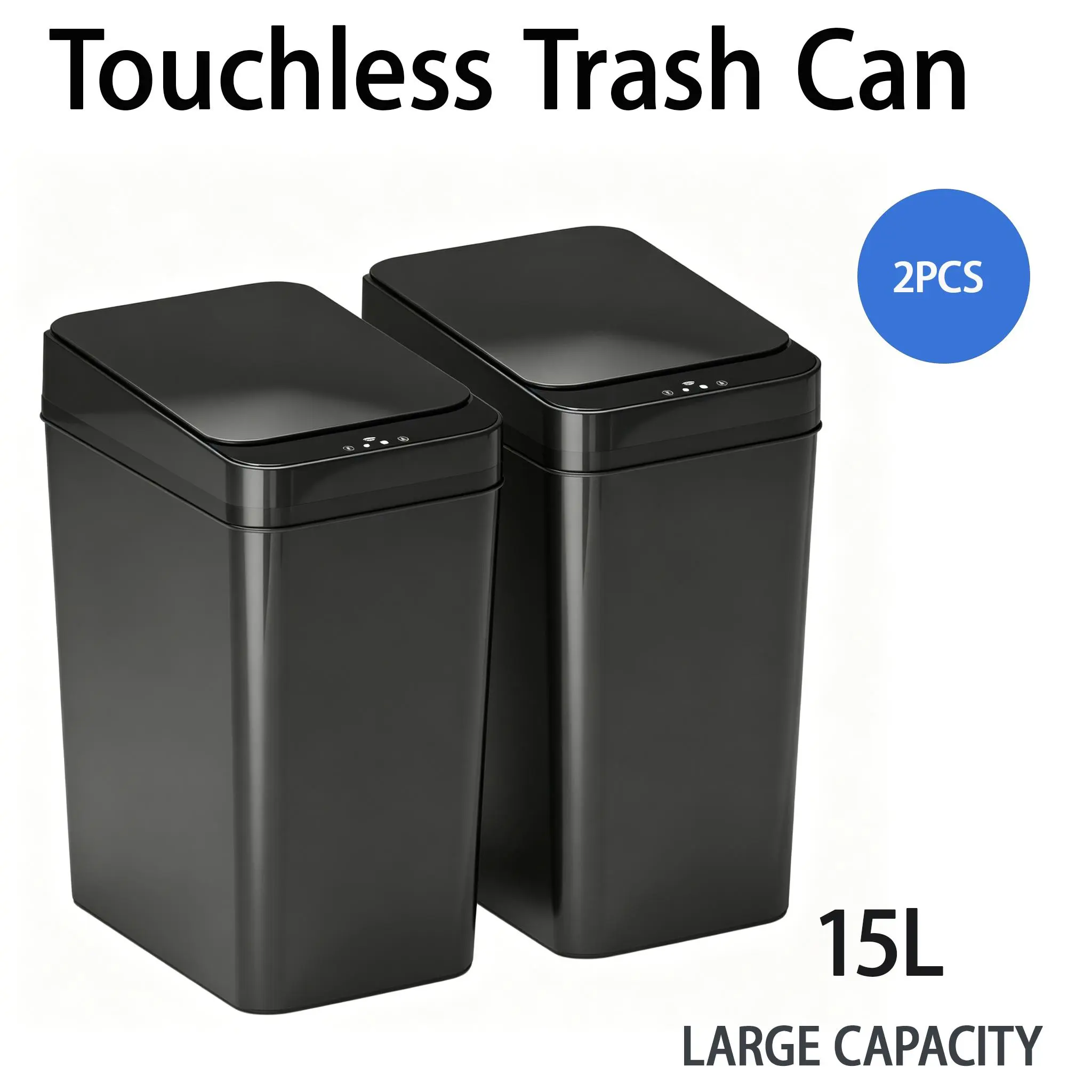 Automatic Sensor-Activated Garbage Can - Minimalist Nordic Style, Space-Saving, Eco-Friendly Multifunctional Home Supply for Bedroom, Office
