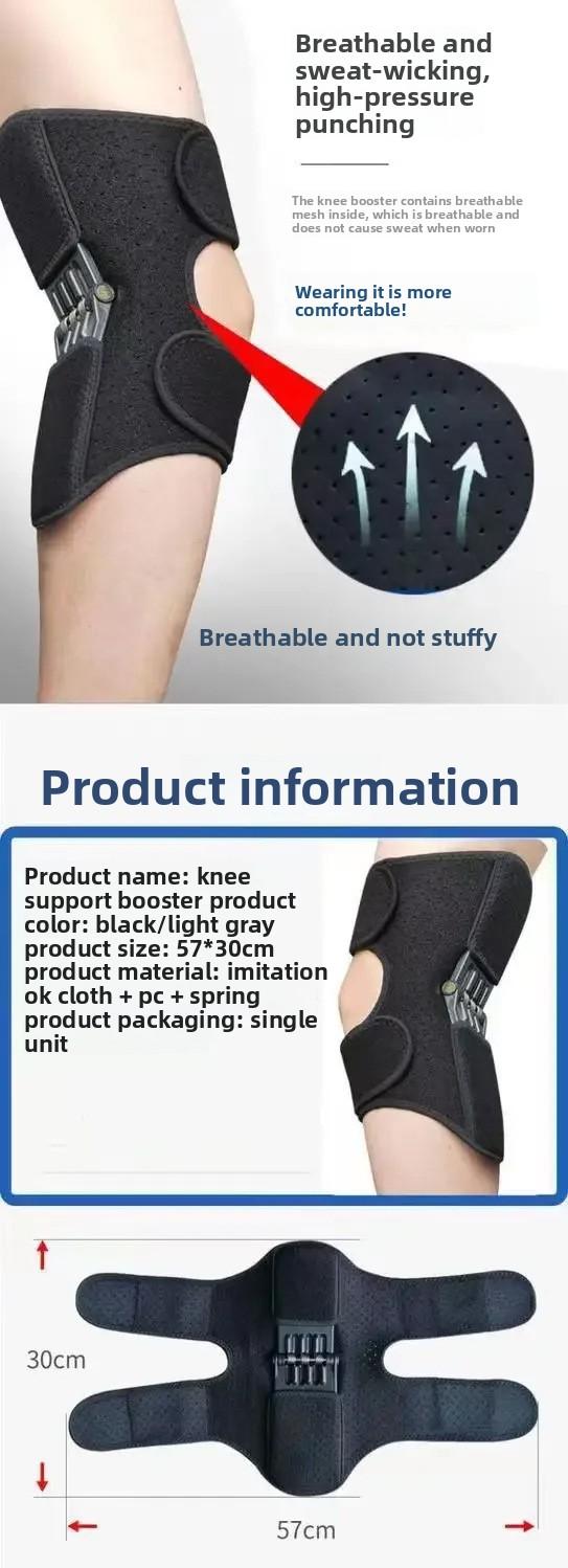 Professional knee protection aid for adults, suitable for walking, climbing stairs, sports, and mountaineering, with support for the patella