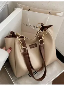 Large Capacity Women's Bag, New Fashion Lightweight Luxury High-Quality Shoulder Commute Tote Bag, Affordable and Stylish