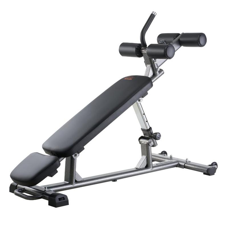 VEVOR Sit Up Bench, Curved Decline Ab Bench with Reverse Crunch Handle, with 6 Adjustable Height Setting, Heavy Duty Steel, 600 Lbs Capacity for Home Gym Workouts, Strength Training, Full Body MusclesHoliday gifts