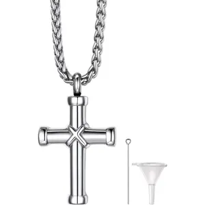 Urn Necklaces  Ashes  Women Men Cremation Pendant Necklace  Ashes Stainless Steel Memorial Jewelry