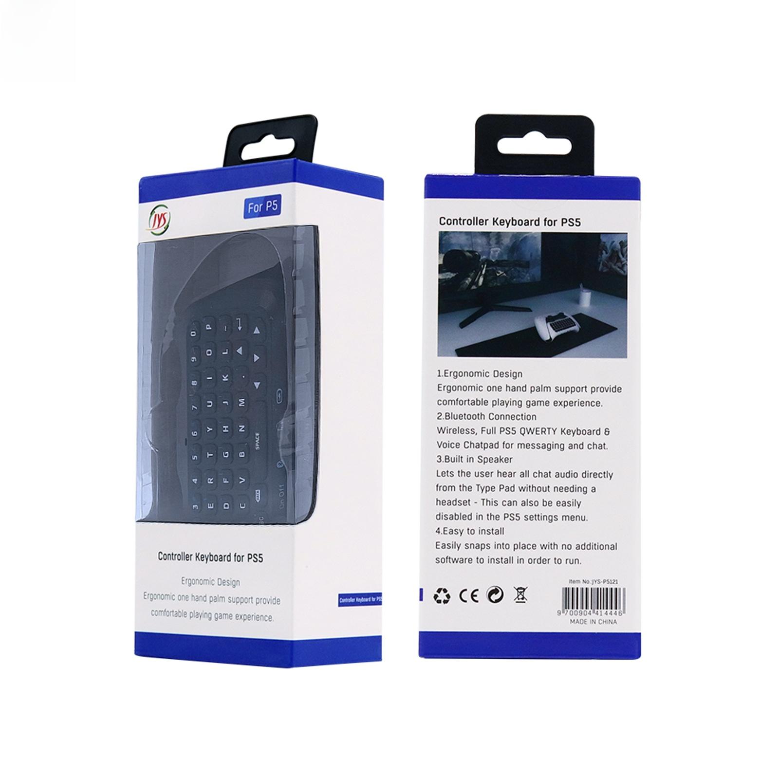 🎙️ PS5 Controller Wireless Keyboard |   Built-in Speaker for Voice Chat - Gamer Must-Have ✅ PS5 Wireless Controller Keyboard with Speaker |   Lag-Free Voice Chat - Essential Accessory