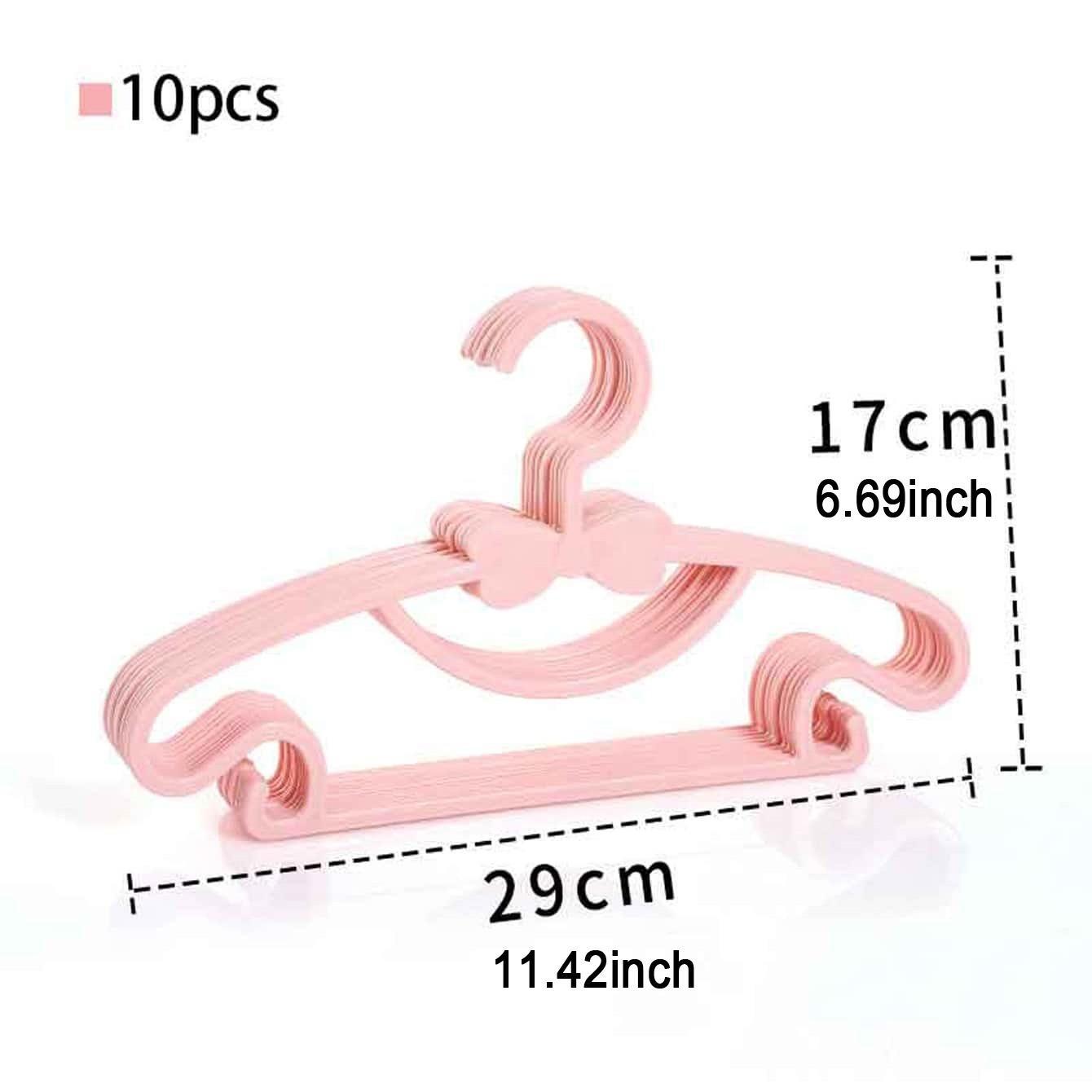 Butterfly Design Kids Clothes Hanger, Anti-Slip Dual Hook Baby Clothing Organizer, Pack of 5-20 Pieces, Ideal for Wardrobe Storage, Clothes Hanger Organizers