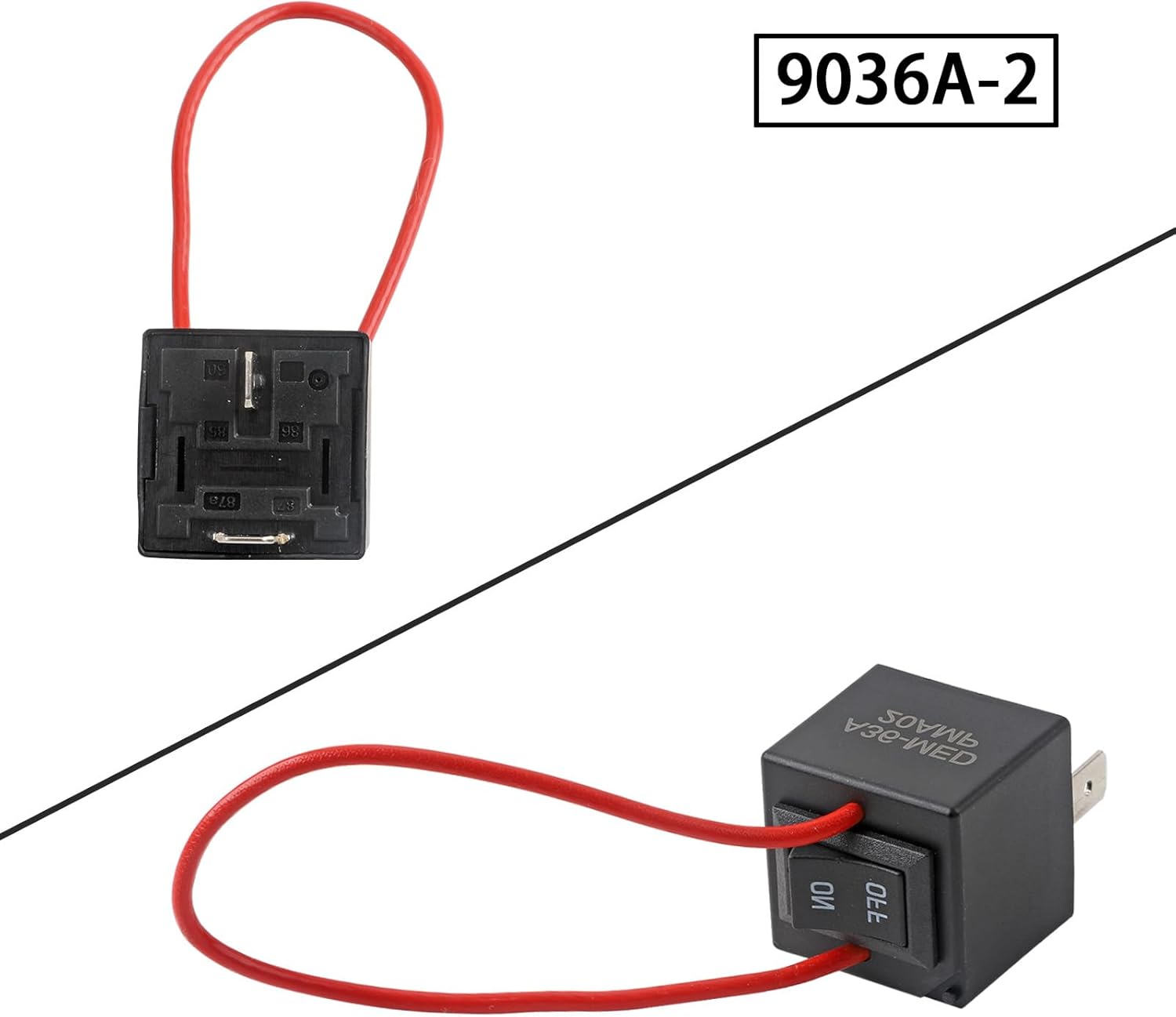 9038A  Pump Relay Bypass Master Kit Relay Tester Diagnostic Scan Tool with Amp Loop Compatible with Select Models (Pack of 6)