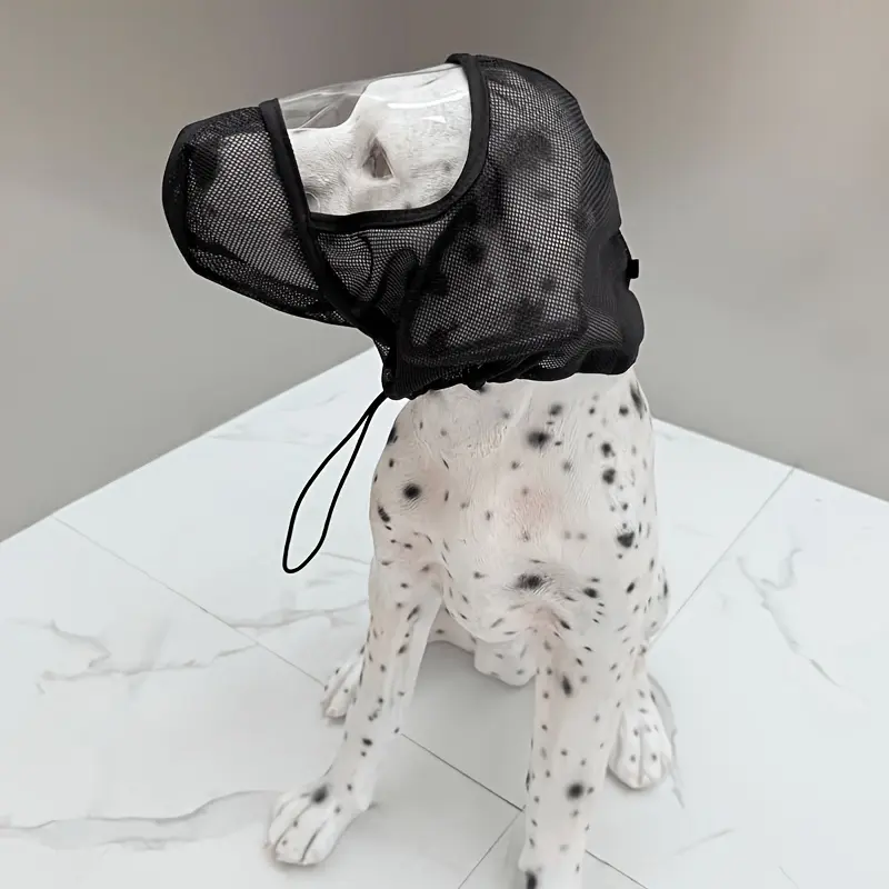 The Dog Muzzle Is Equipped with a Protective Face Mask, Which Is Breathable And Mosquito-Proof