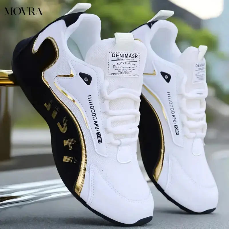 MOVRA1 Men's Fashion Sneaker, Comfortable and Non-Casual Soft Sole Shoes, Suitable Men's Outdoor Activities Trainer