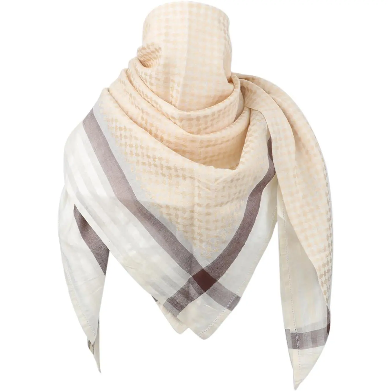 Men's Large Arab Shemagh Headscarf Muslim Headcover Shawl Keffiyeh Arabic Scarf