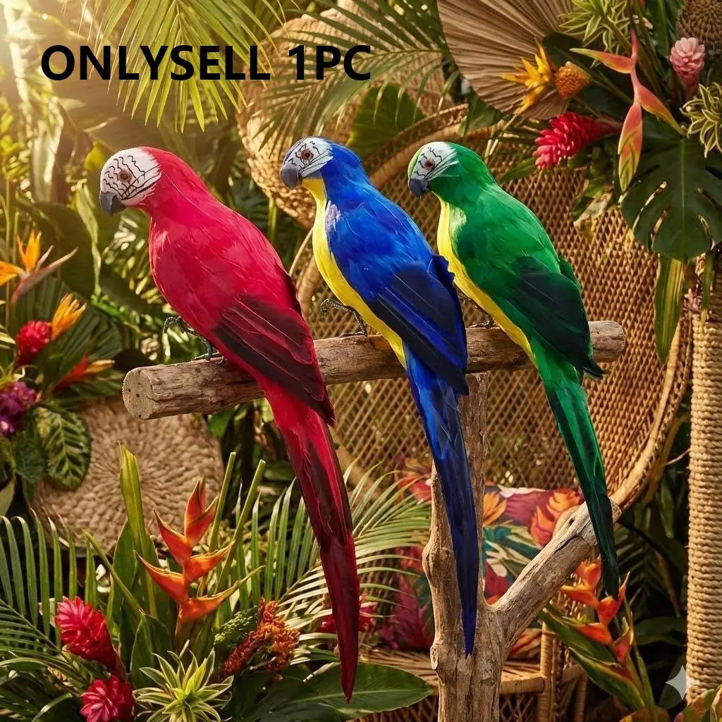 Waterproof UV-Resistant Outdoor Nordic Garden Decor Realistic Feather Sculpture Statue Figurines Spring Party Ornament Indoor Entryway Decor for Multiple Scenes Garden Sculptures and Decor Weatherproof Statue