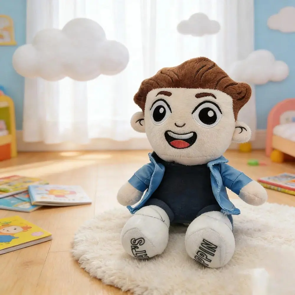 Caylus Plush Toy Cartoon Figure Plush Doll Game Character Soft Stuffed Plush Toys Birthday Gifts for Game Fans and Kids