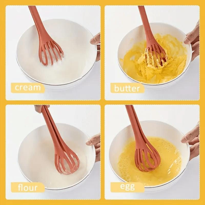 A Single Piece 2-In-1 Egg Whisk And Hand Mixer - a Sturdy And Space-Saving Kitchen Gadget That Simplifies Mixing And Baking - Great for Home Cooks, Adaptable, Suitable for Outdoor Culinary Activities, Outdoor Cooking Utensils, And Vital Tools for Cooking