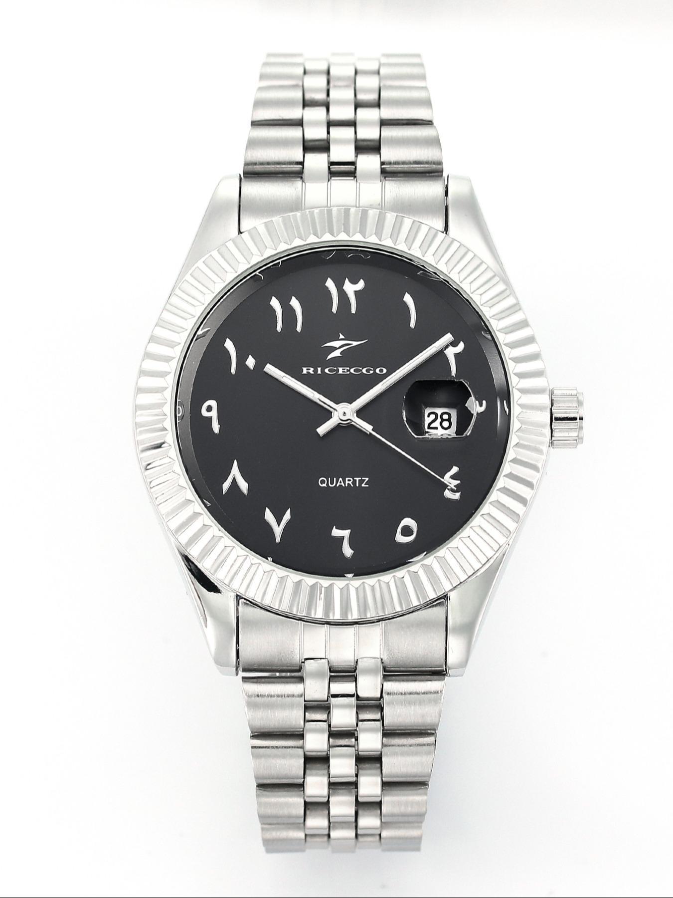 Men's Business Fashion Round Dial Analog Quartz Watch, Fashion Watch for Party, Daily Clothing Decor, Trendy All-match & Exquisite Watch for Birthday Gift with Box, Business Fashion Watches