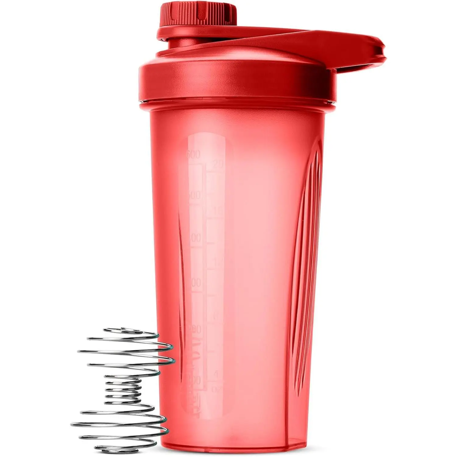 28oz Sporty Leak-Proof Portable Sports Water Bottle, Protein Shake Mixer Cup with Twist Cap and Wire Whisk Ball for Summer Use, Portable Sports Bottle