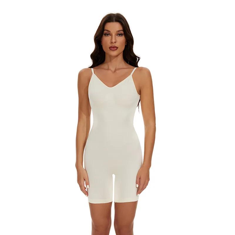 Seamless Shapewear for Women Tummy Control Waist Trainer Bodysuit Full Body Shaper Low Back Body Shaper Backless Jumpsuit