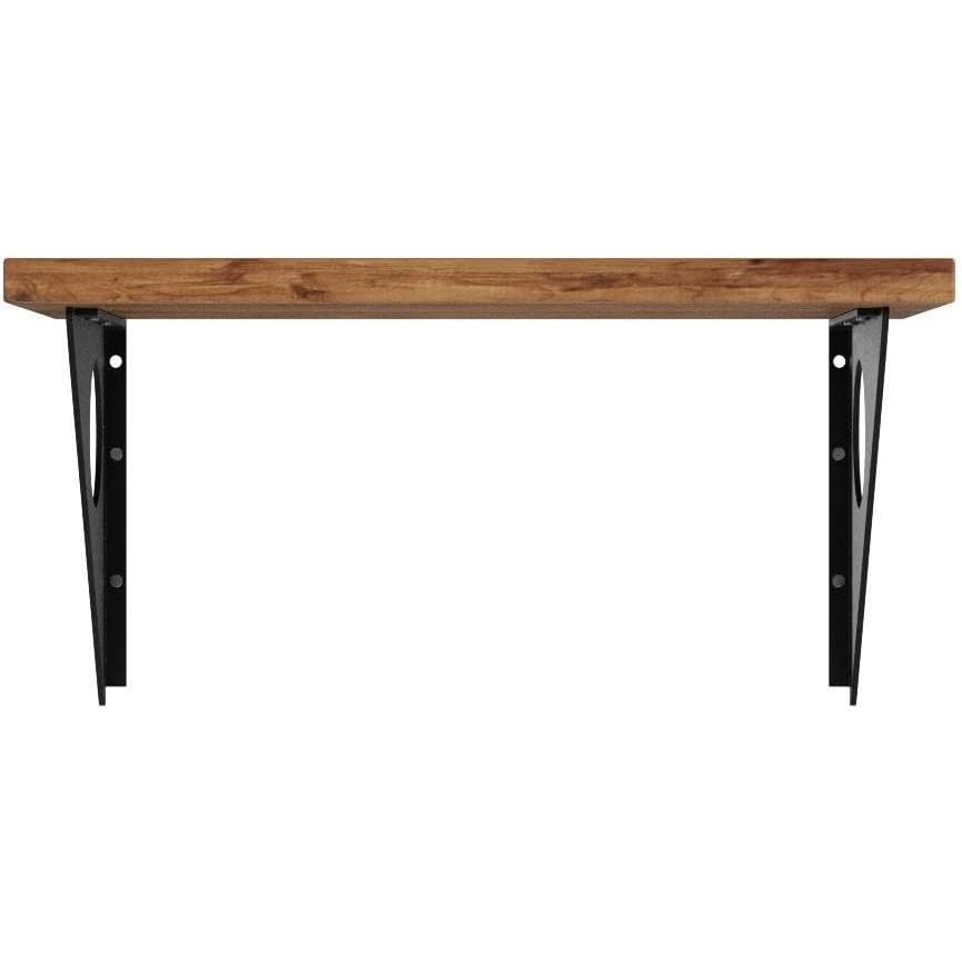 Industrial Rustic Wall-Mounted Table, Dining Table Desk, Pine  Wall-Mounted Bar Tables (24"X 14")
