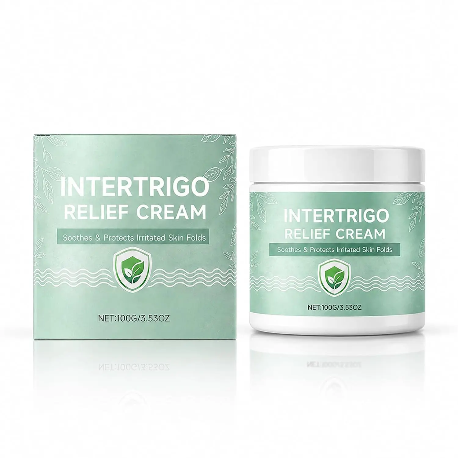 Intertrigo Cream – Skin Fold Barrier Cream for Daily Care, Gentle Moisture Formula for Friction-Prone Areas, Lightweight Fast-Drying Non-Greasy for Women & Men