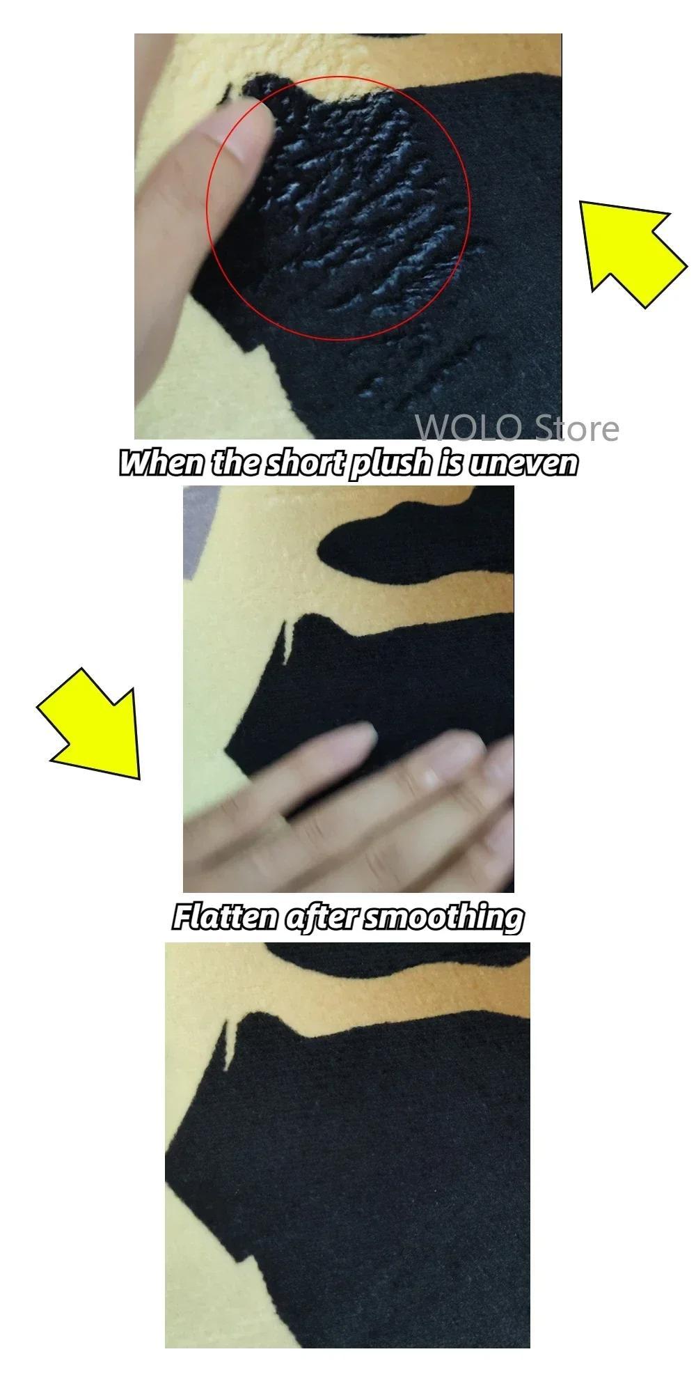 VIKAMA Crime Scene Creative Rug Comfortable Noise-Reducing Entrance Mat Bedroom Entryway Bedside Rug Home Decor