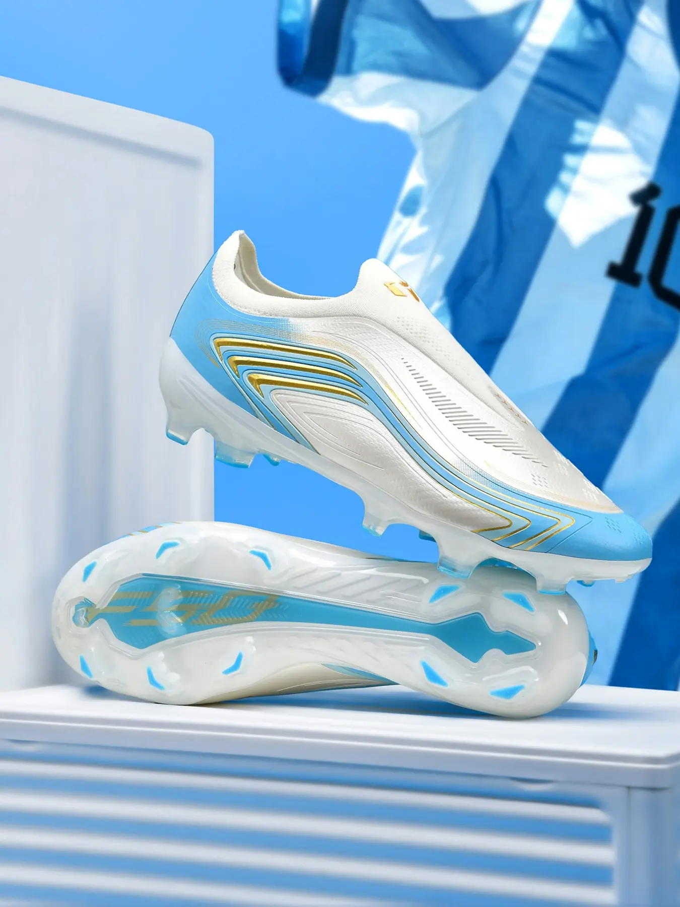 Unisex High-Quality Low-Top Soccer Shoes, Ideal for Students and Campus Users, Long Anti-Slip Studs, Lightweight Design, Comfortable and Durable, Soccer Cleats