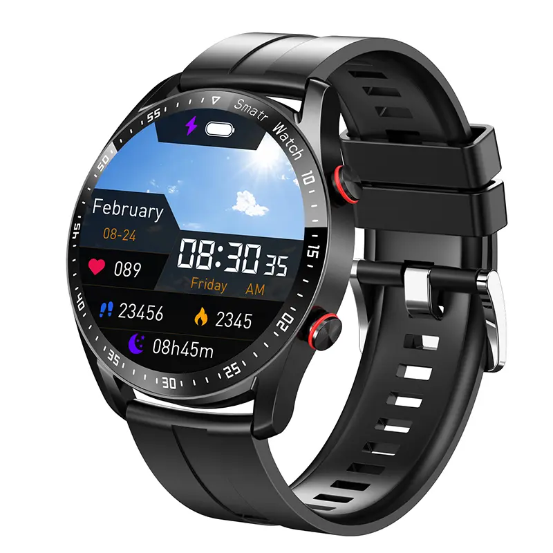 2026 New Classic Smart Wristwatch for Men - Wearable Device with ECG+PPG, HD Screen, Bluetooth Call, GPS Tracker, Heart Rate Monitor, IP68 Waterproof, Magnetic Function, Phone Connectivity