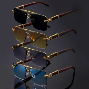 4-Pk UV400 Y2K Square Double Bridge Sunglasses Unisex Streetwear, Stylish Glasses, Oversize summervibes,summerwins