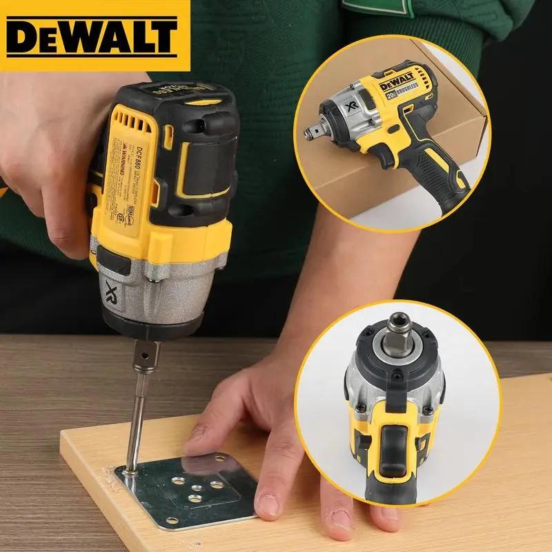 Dewalt DCF880 3300RPM Brushless Impact Wrench High Torque Cordless Electric Wrench for Tire Repair 20V Rechargeable Power Tool with Brushless Motor