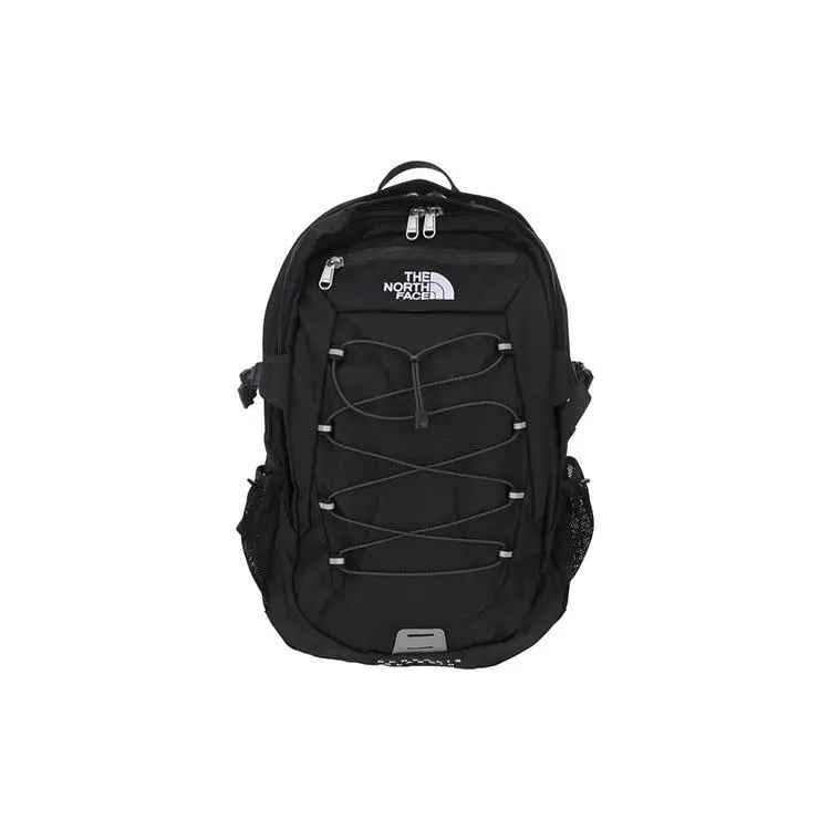 The North Face 29L Zippered Backpack for Men – Large-Capacity Outdoor Nylon Backpack in Black