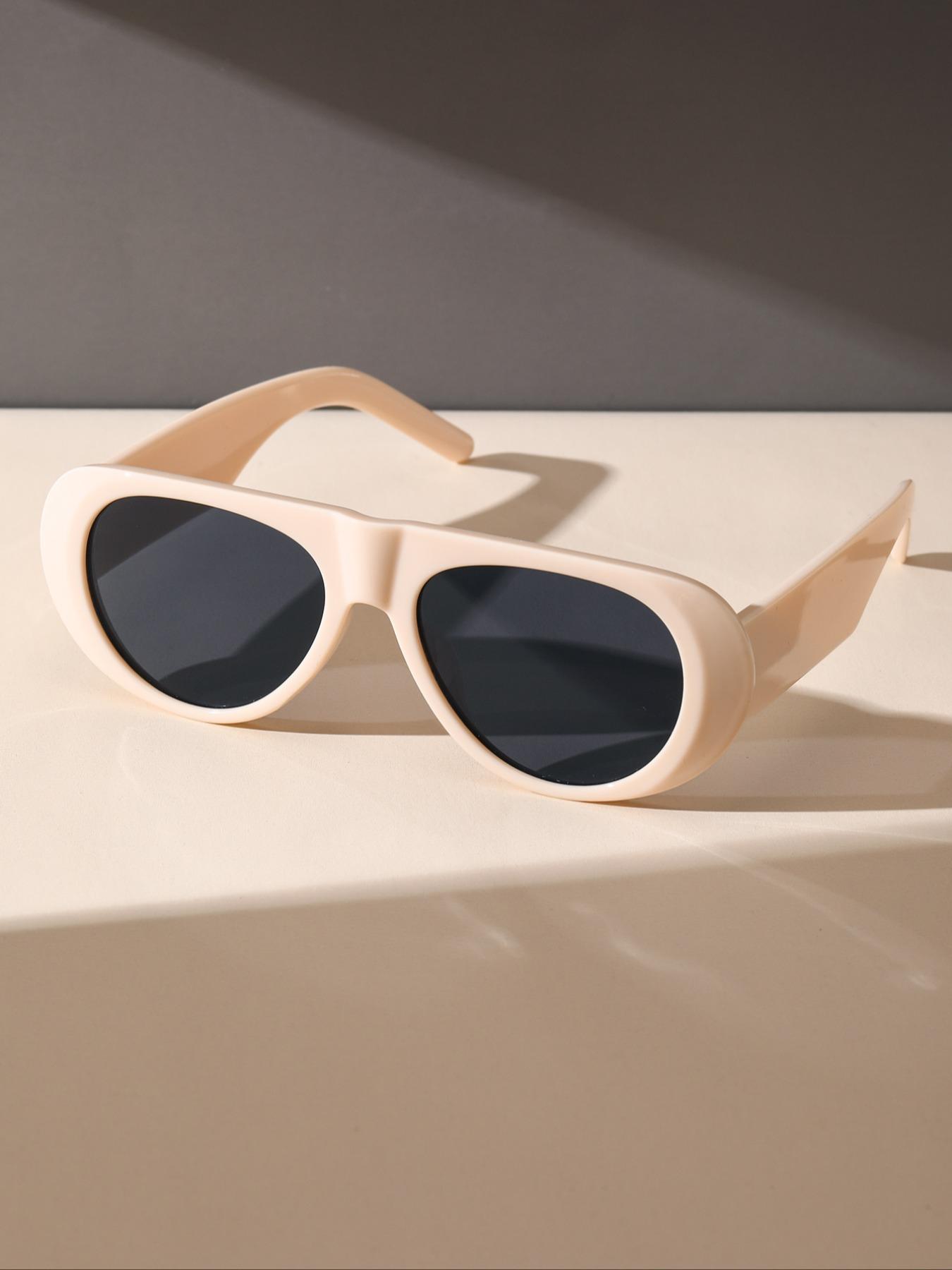 Unisex Vintage Style Sunglasses, Classic Shades, Summer Trendy Casual Sunglasses for Everyday Use, Fashion Sunglasses for Outdoor Activities