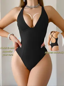 Women's Shapewear Tank Top with Steel Support, Sexy Backless Design, Anti-Sagging Slimming Underwear, Seamless Body Shaping Clothes