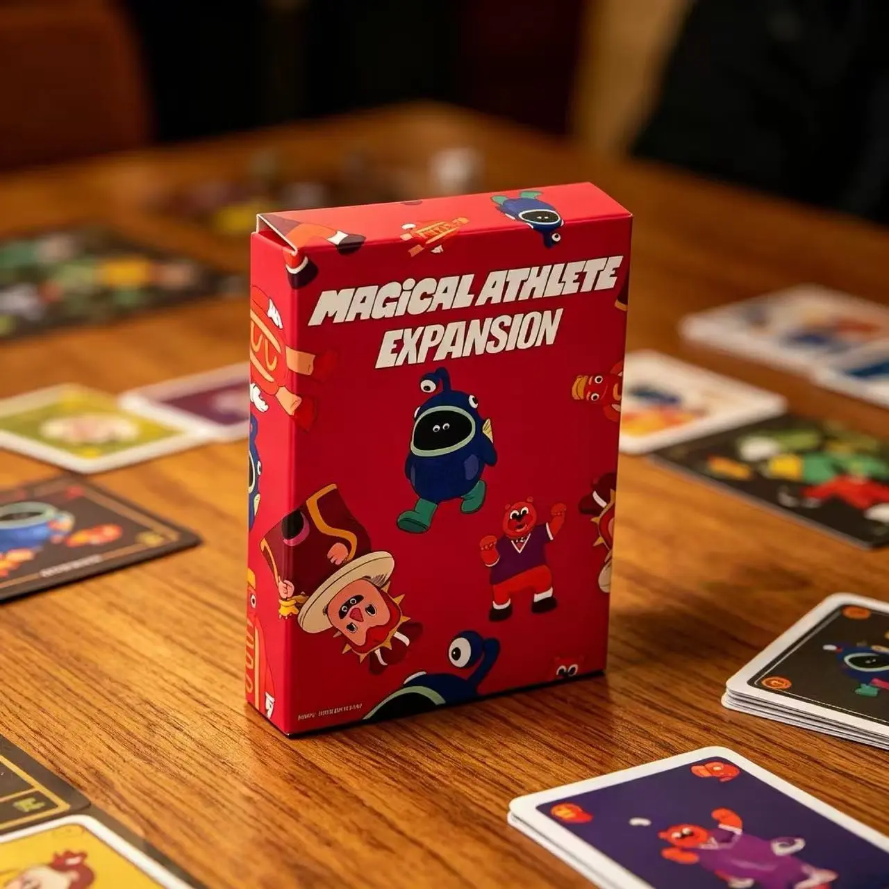 Magical Athlete Board Game Expansion Pack, Fun Party Games for 2-6 Players, English Version, Perfect for Casual Gatherings and Night Parties