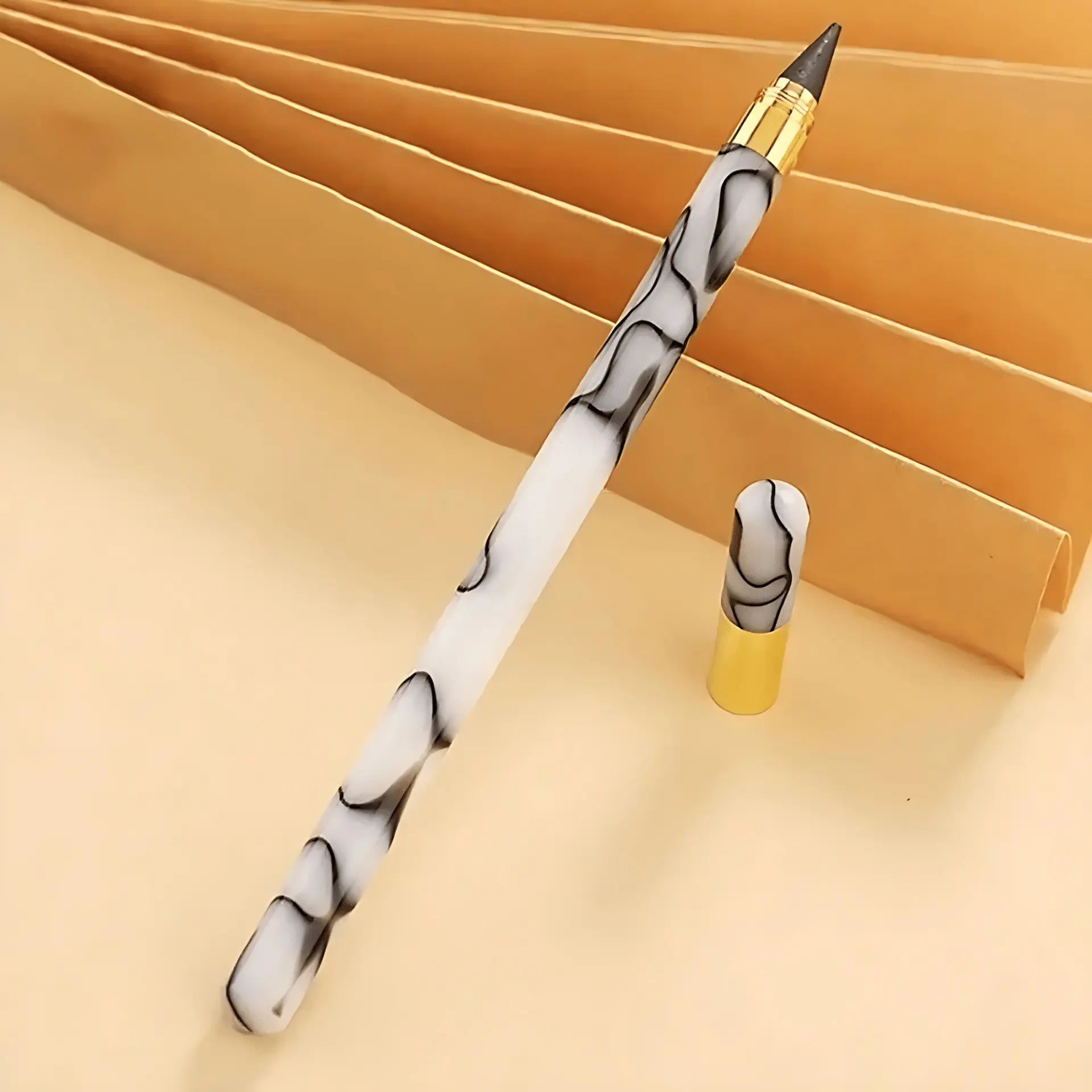 Acrylic Smoke Transparent Pencil, No Ink Sharpener-Free Drawing Pencil, Continuous Writing Pencil, Durable Sketching Tool