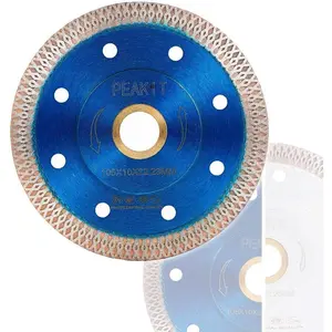 Tile Cutter Blade 4in Porcelain Diamond Saw Blade Ceramic Cutting Disc Wheel for Angle grinder, Reversible Color