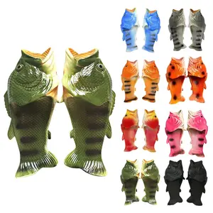 Funny Slippers For Women Couple Shoes Family Shoes Parent-Child Sandals Large Size 32-46 Summer Beach Shoes Fish Slippers-summer sandals, casual sandals, comfortable sandals, EVA sandals, summer clogs, beach sandals, lightweight sandals