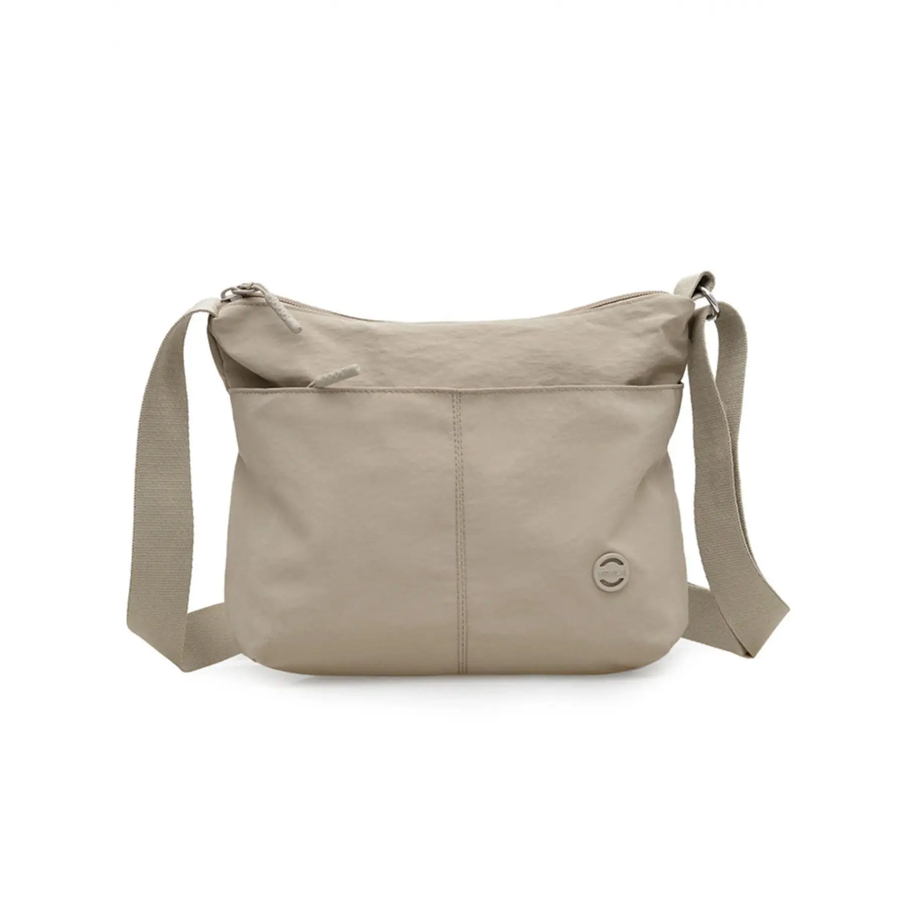 Women's Multi Pocket Shoulder Bag, Lightweight Mom Purse with Solid Color Design, Functional Crossbody Messenger Bag with Zipper Closure & Layered Storage, Minimalist Everyday Handbag for Work, Shopping, Travel, College & Daily Carry