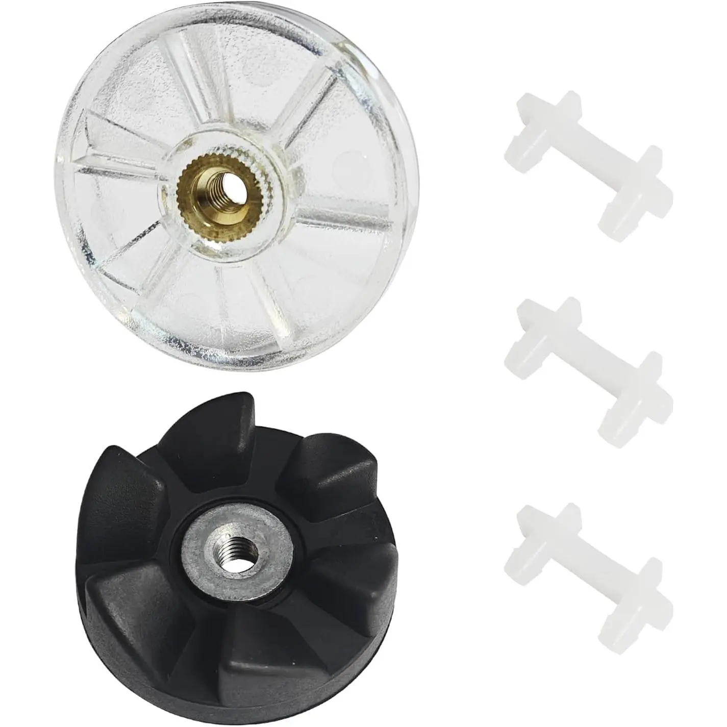 600W Base Gear &  Gear & 3 count Rubber Bushing Shock Pad for  600W 900W Blender NB-101B NB-101S NB-201