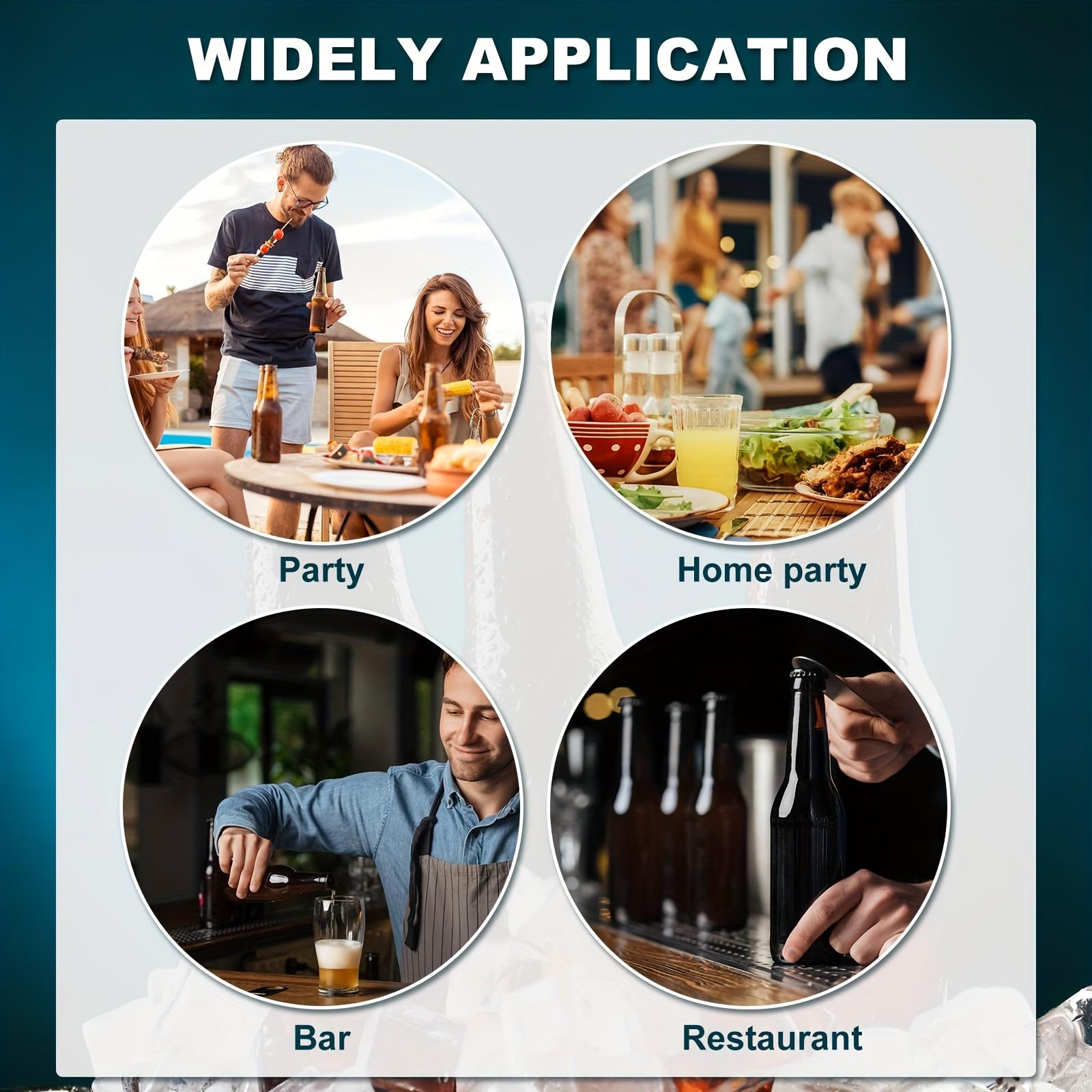 For Weddings, Anniversaries & Birthdays, Creative Bottle Opener Solution, 50 Pcs Hollow Ace of Spades Poker Stainless Steel Wine Bottle Opener, Stainless Steel Beer Opener, Effortlessly Prepare Party Favors, Party Favor Supplies