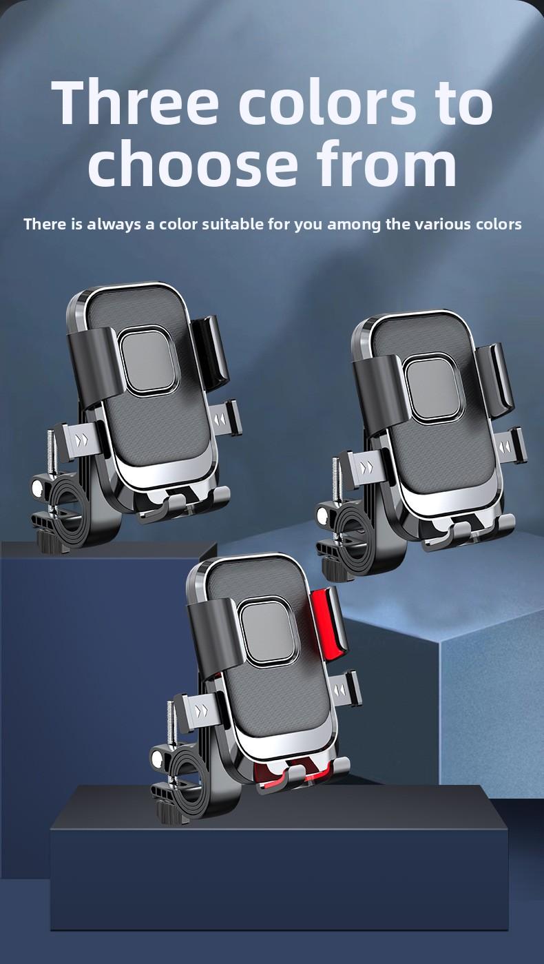 Navigation stand, motorcycle phone holder, delivery rider stand, bicycle shockproof phone holder wholesale