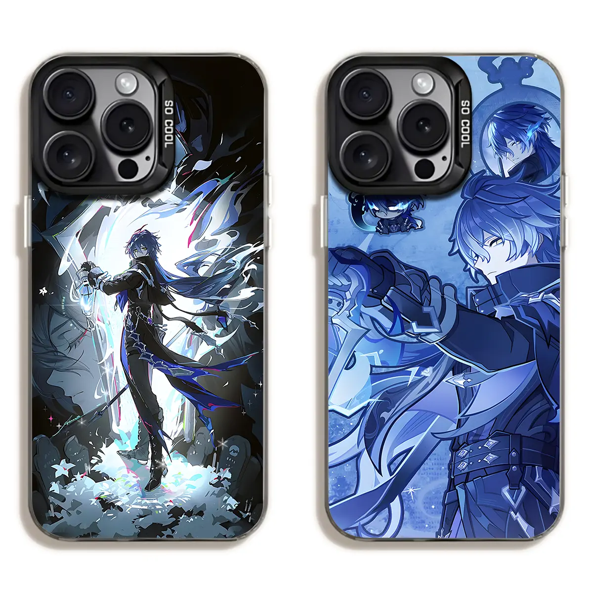 Hot Game Genshin impact Flins Fashionable Phone Case For iPhone 17 16 15 14 13 12 11 Pro Max Plus Air Black Matte Shockproof Cover  Protective Drop-proof Gift Unique Design