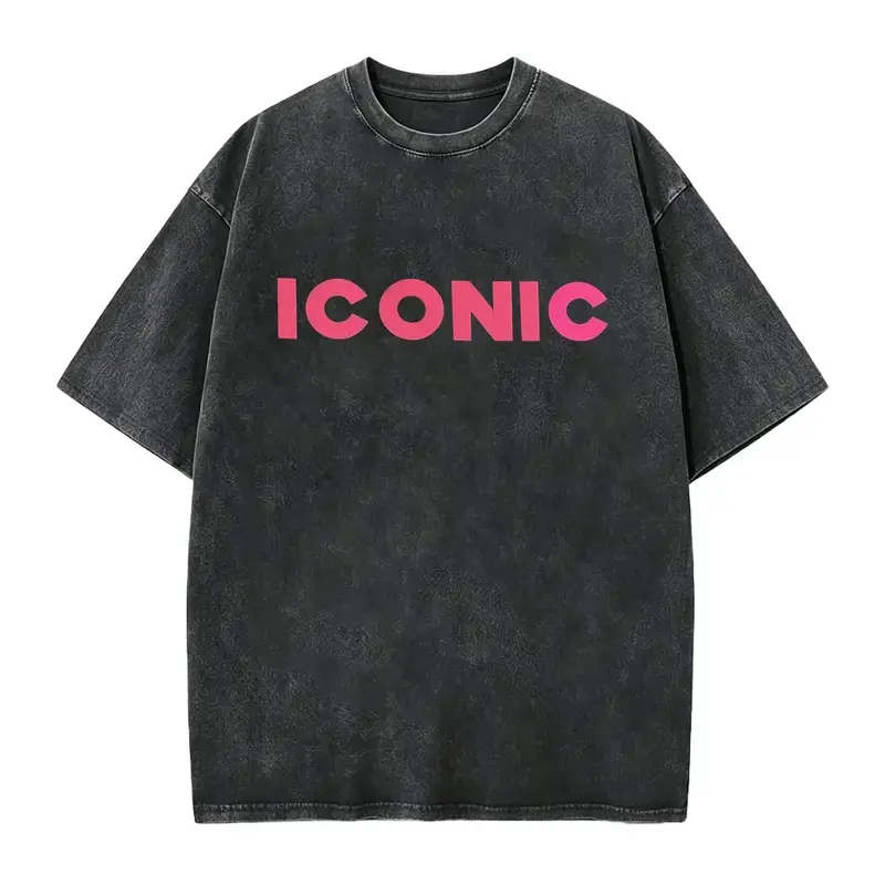 Women's Letter Graphics T-Shirt, Casual Short Sleeve Crew Neck Top, Smooth 100% Cotton Basic Tee with Seamless Underarm, Solid, Shortsleeve, Round Neck, Soft, Fitted, Fabric