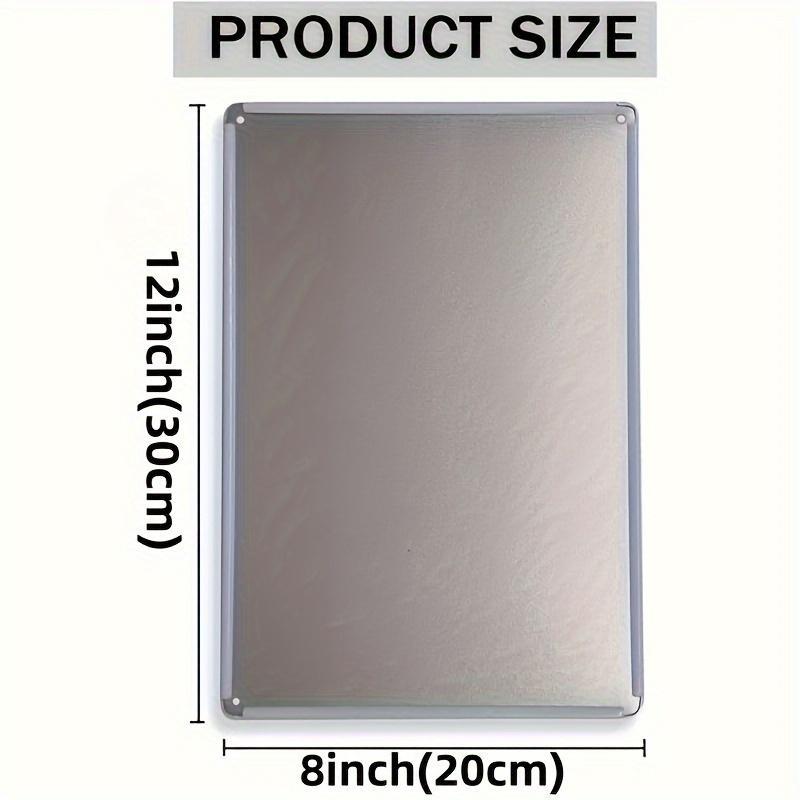 Greek Tzatziki Recipe Metal Sign, Vintage Greek Tzatziki Recipe Poster, Wall Art for Home Kitchen Restaurant Coffee Shop Decor